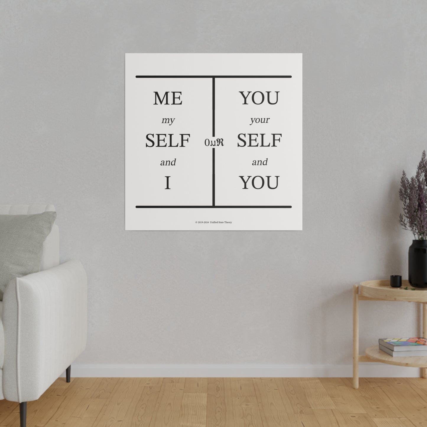 Self-Our-Self (Matte Canvas)