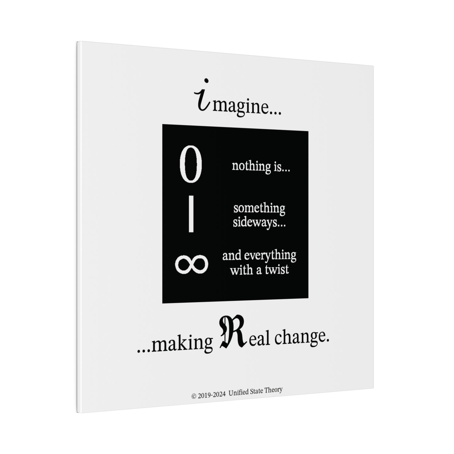 Sideways Twist (Matte Canvas)