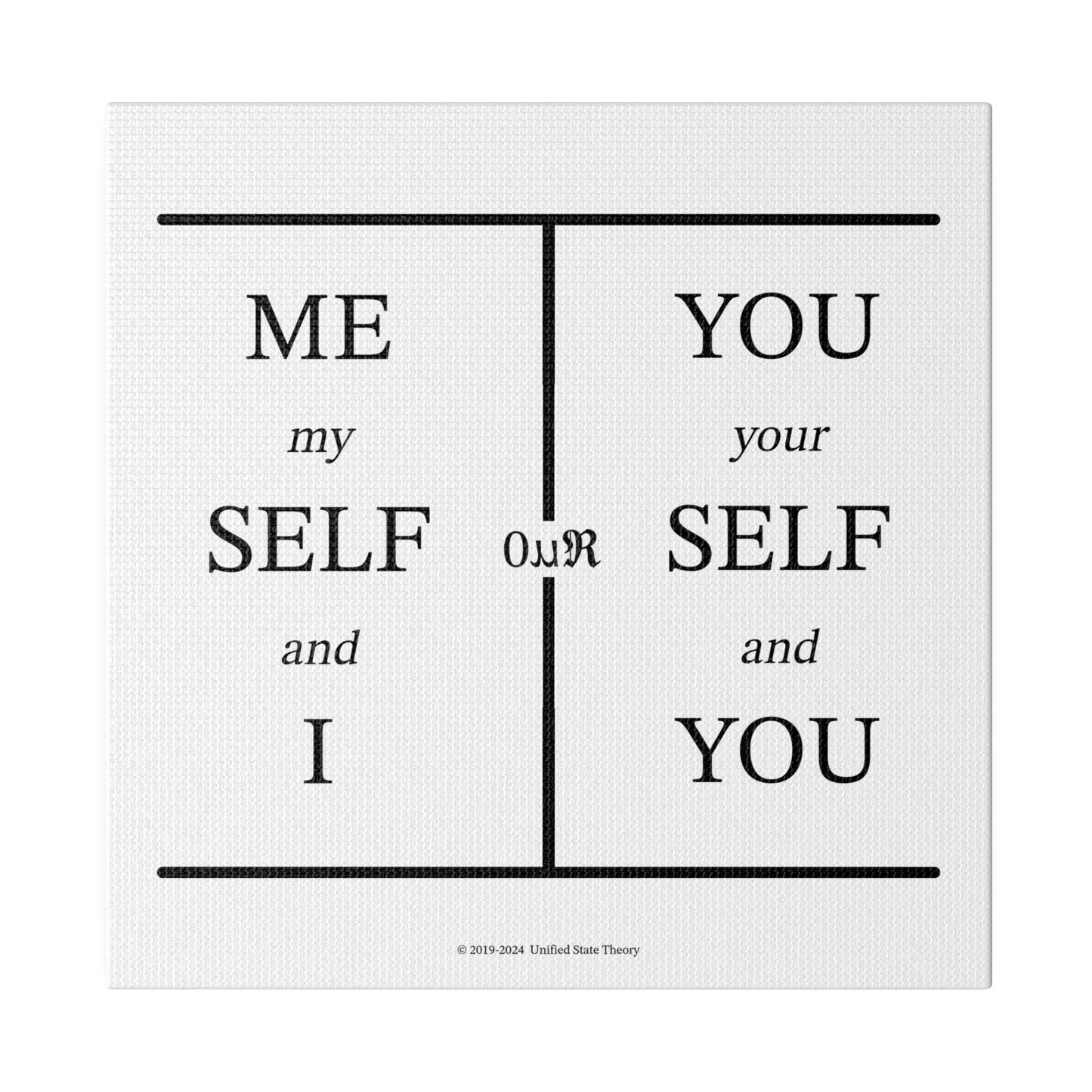 Self-Our-Self (Matte Canvas)