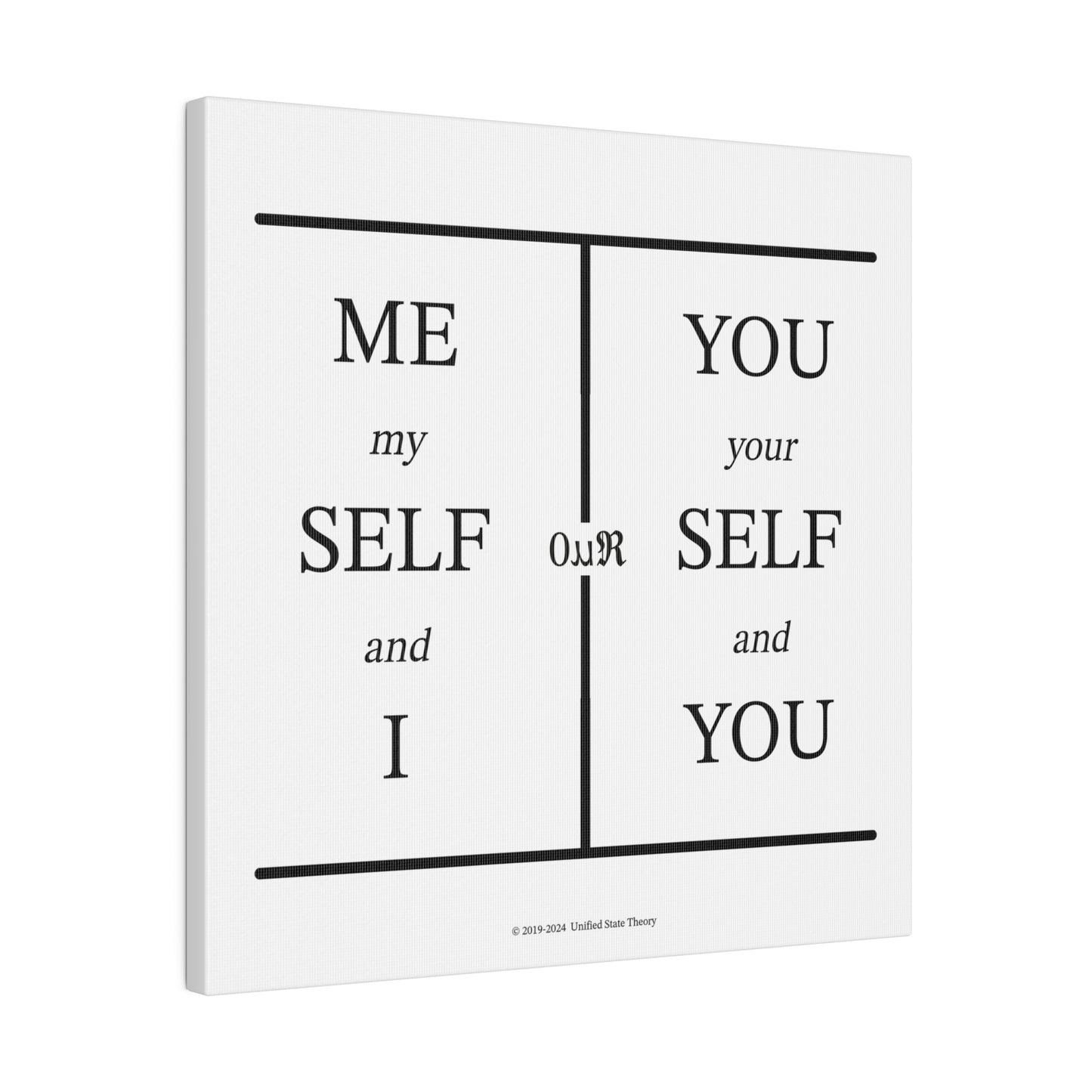 Self-Our-Self (Matte Canvas)