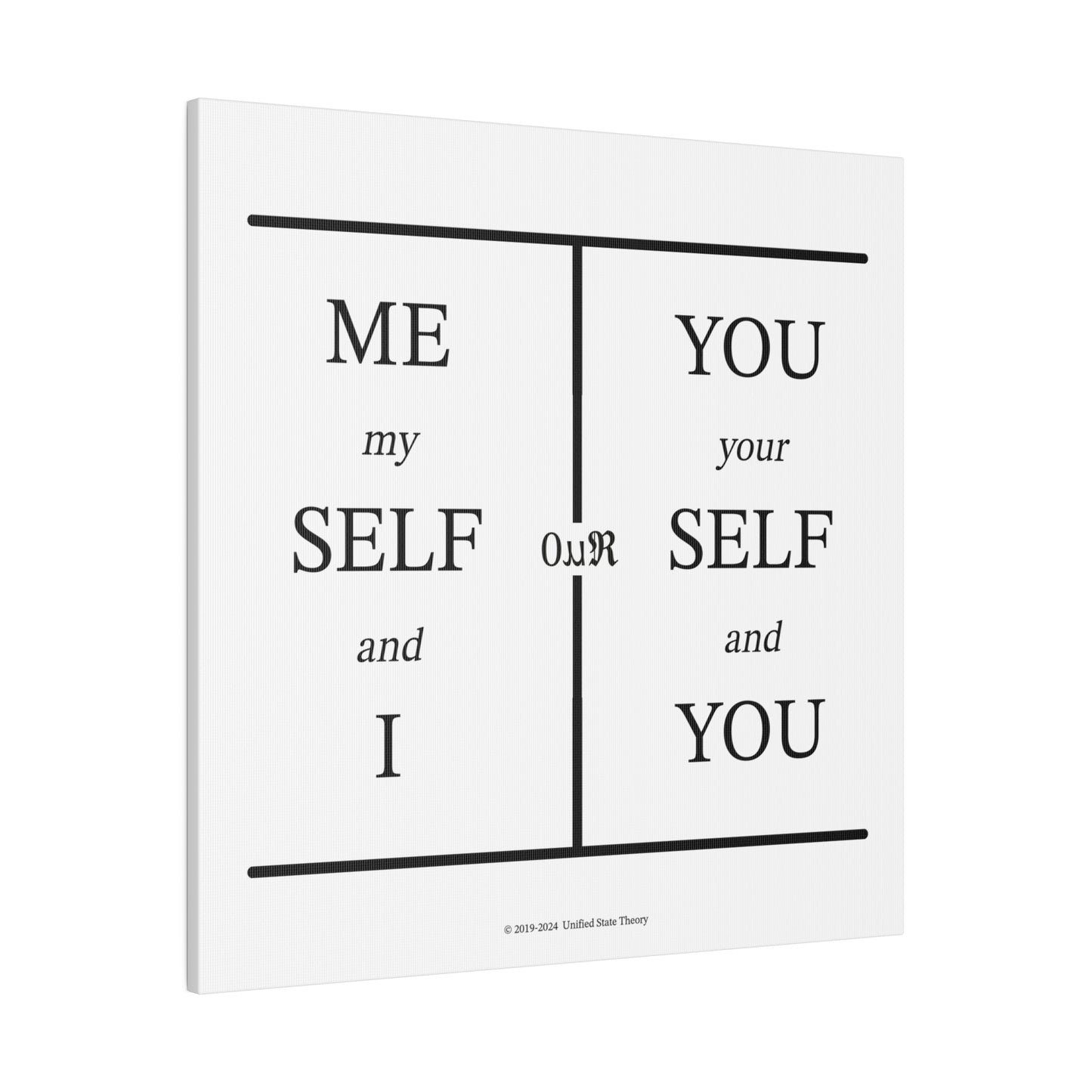 Self-Our-Self (Matte Canvas)