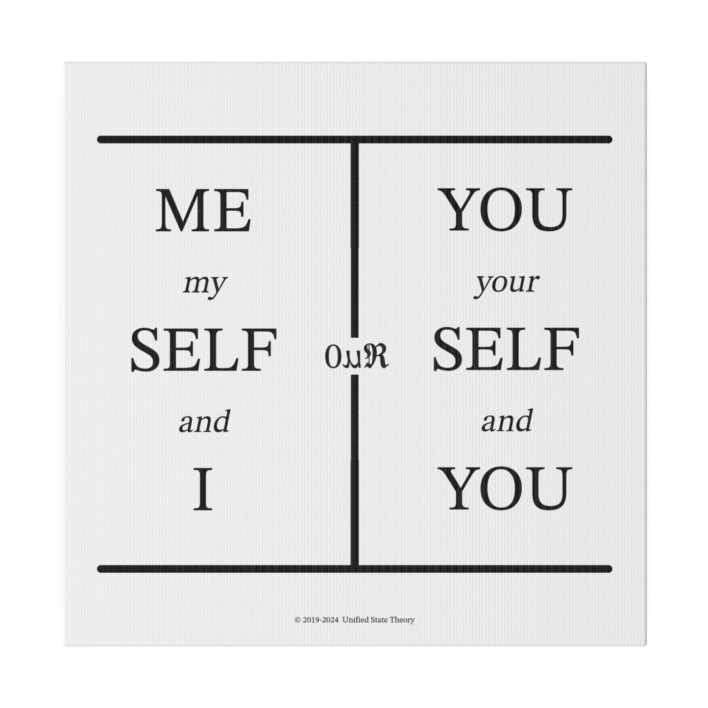 Self-Our-Self (Matte Canvas)