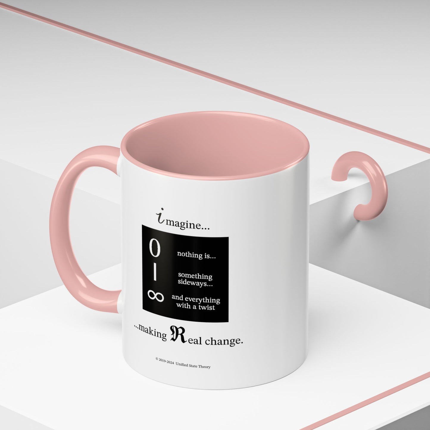 Sideways Twist (Accent Coffee Mug)