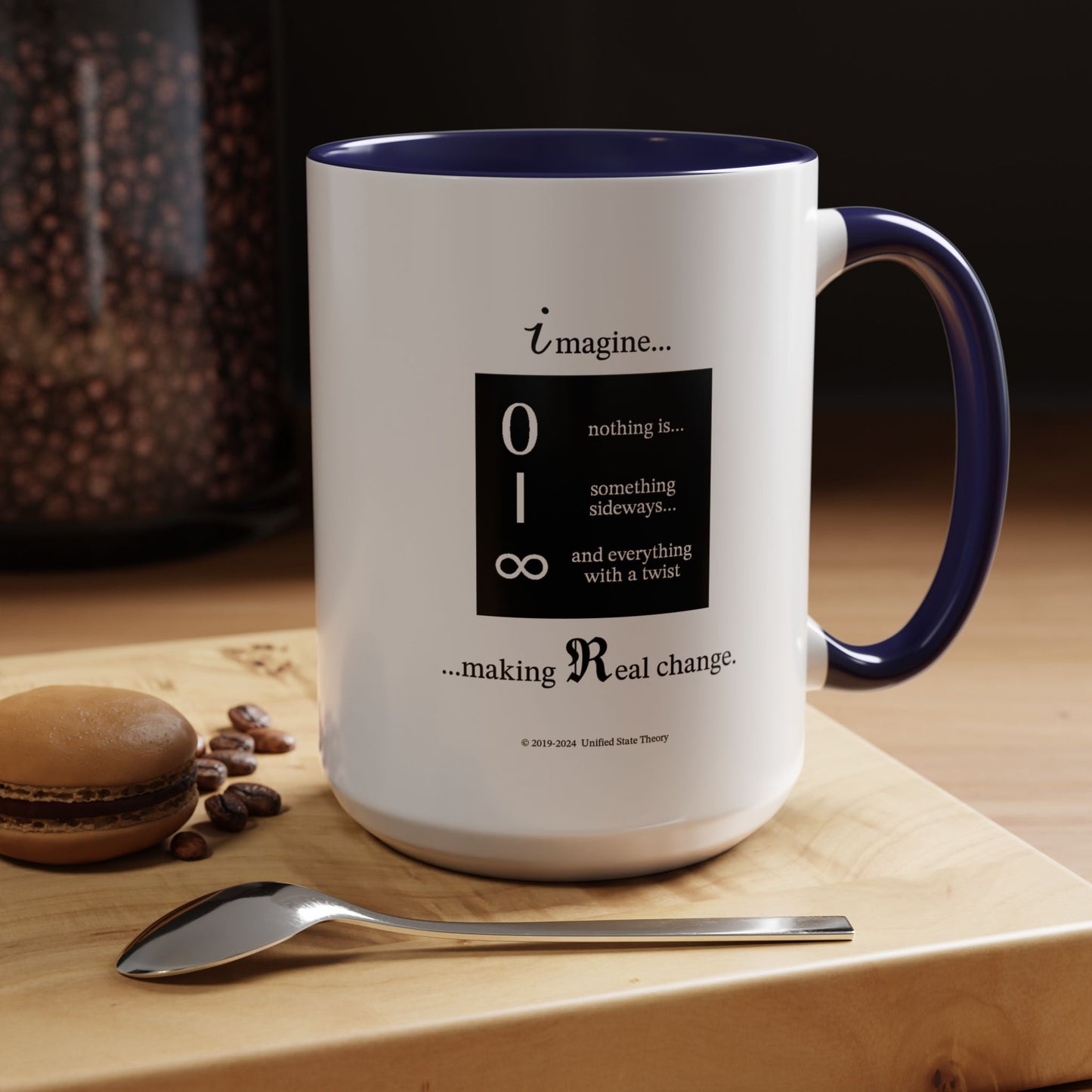 Sideways Twist (Accent Coffee Mug)