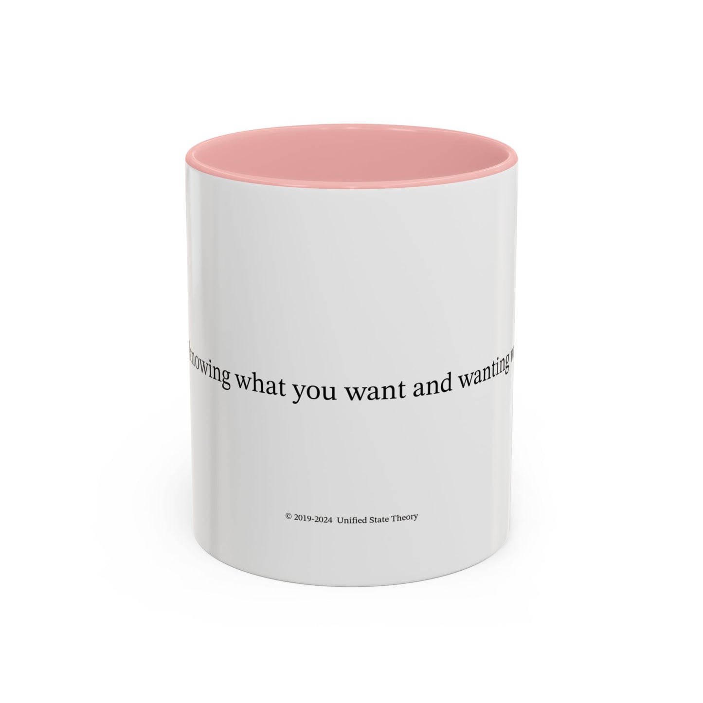 Happiness is... (Accent Coffee Mug)