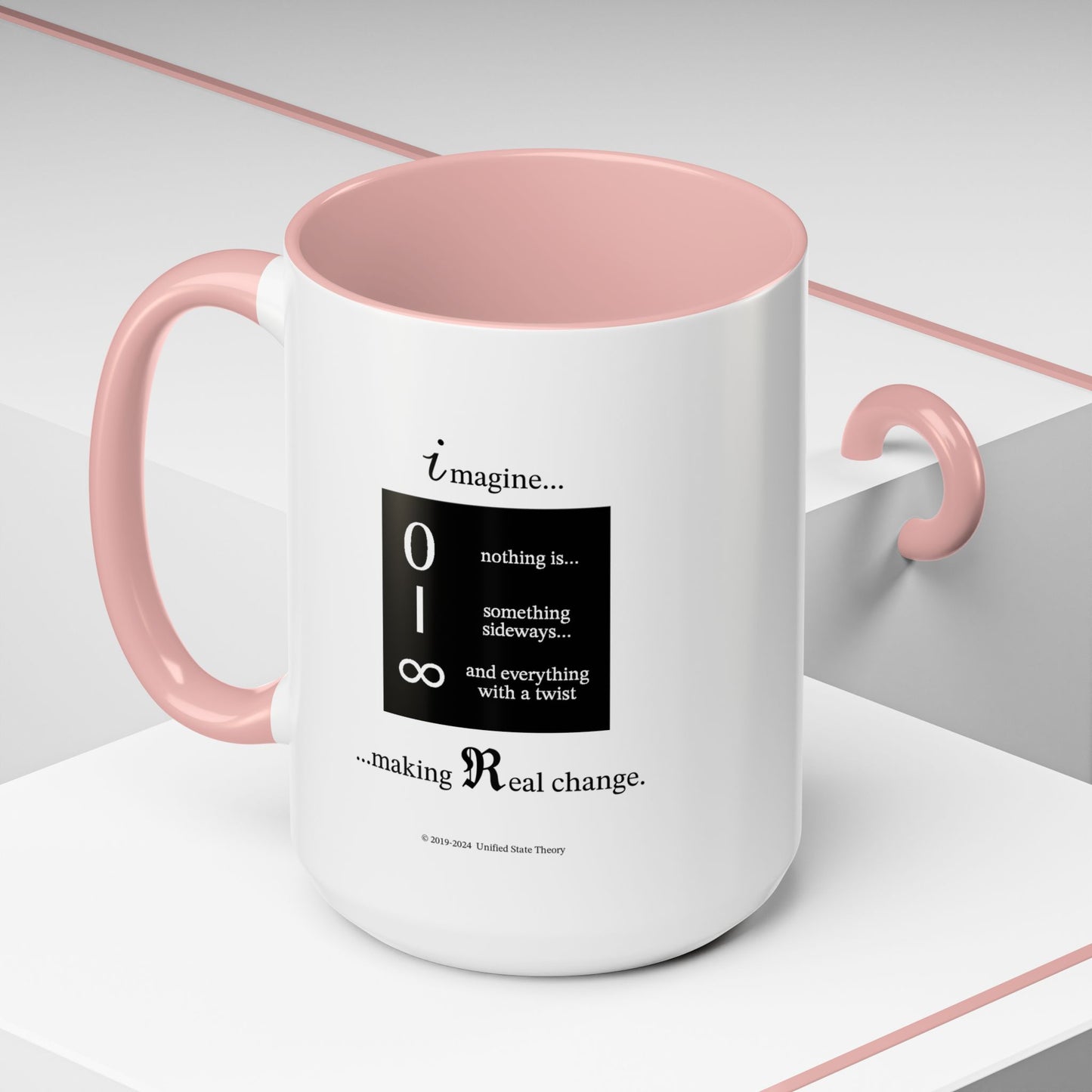 Sideways Twist (Accent Coffee Mug)