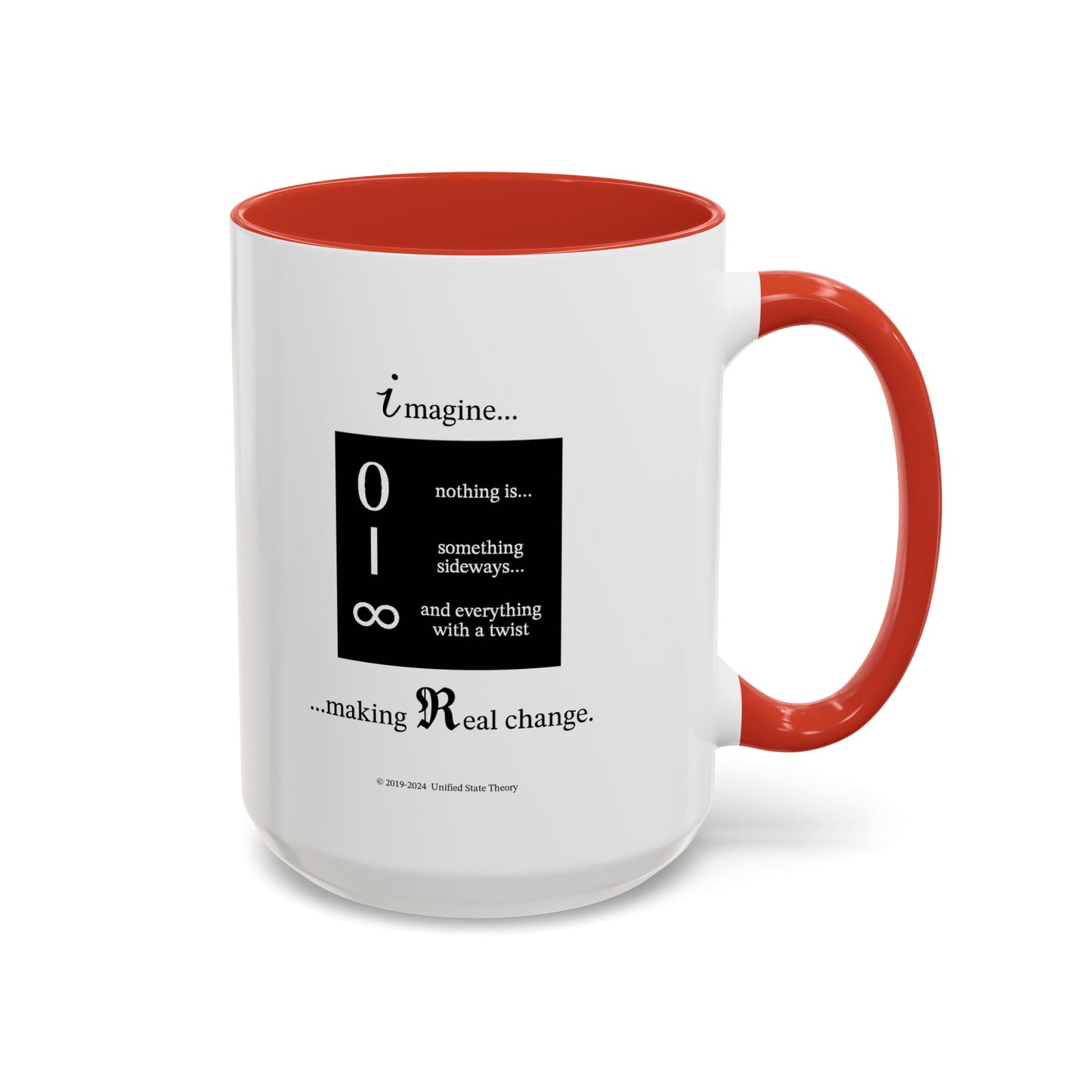 Sideways Twist (Accent Coffee Mug)