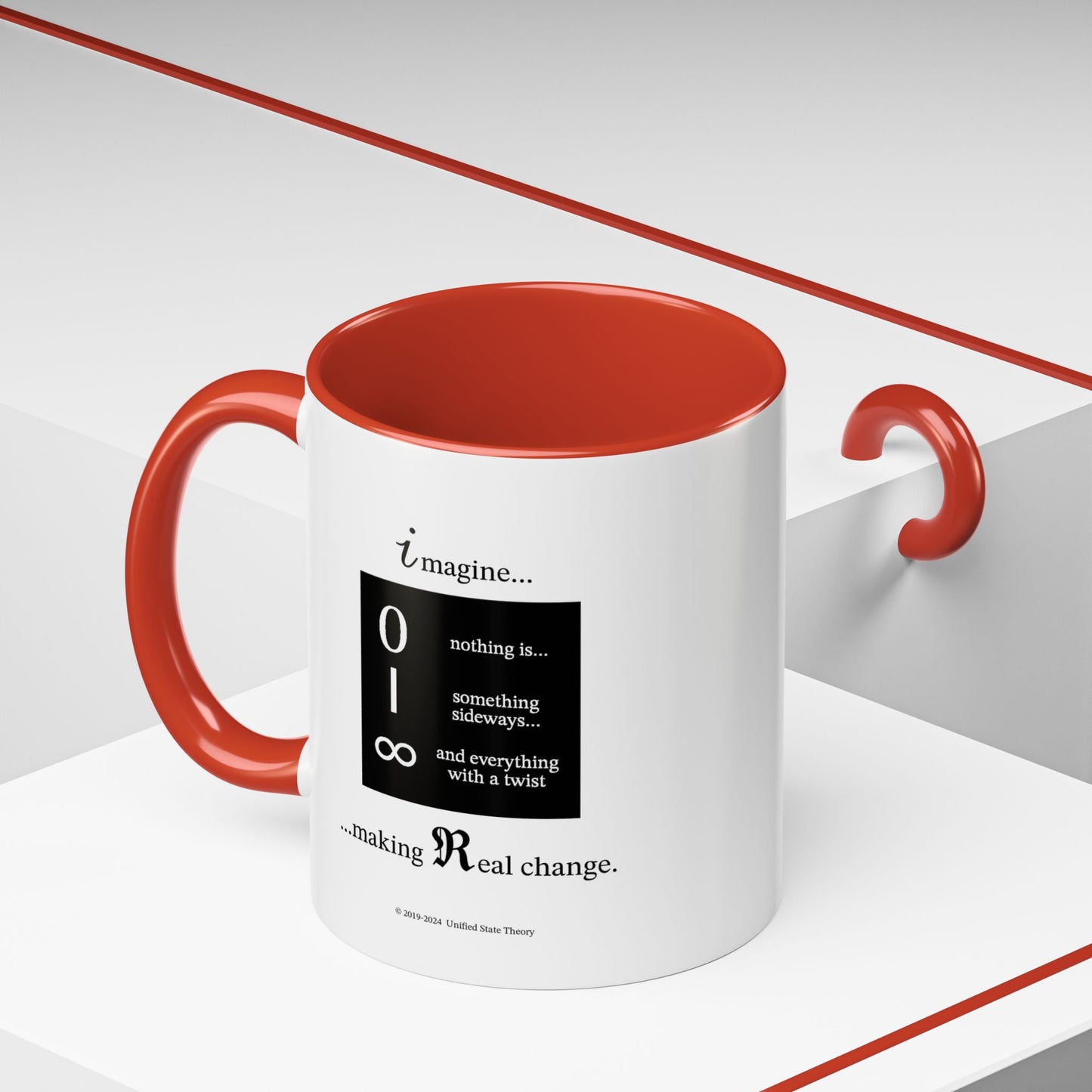 Sideways Twist (Accent Coffee Mug)