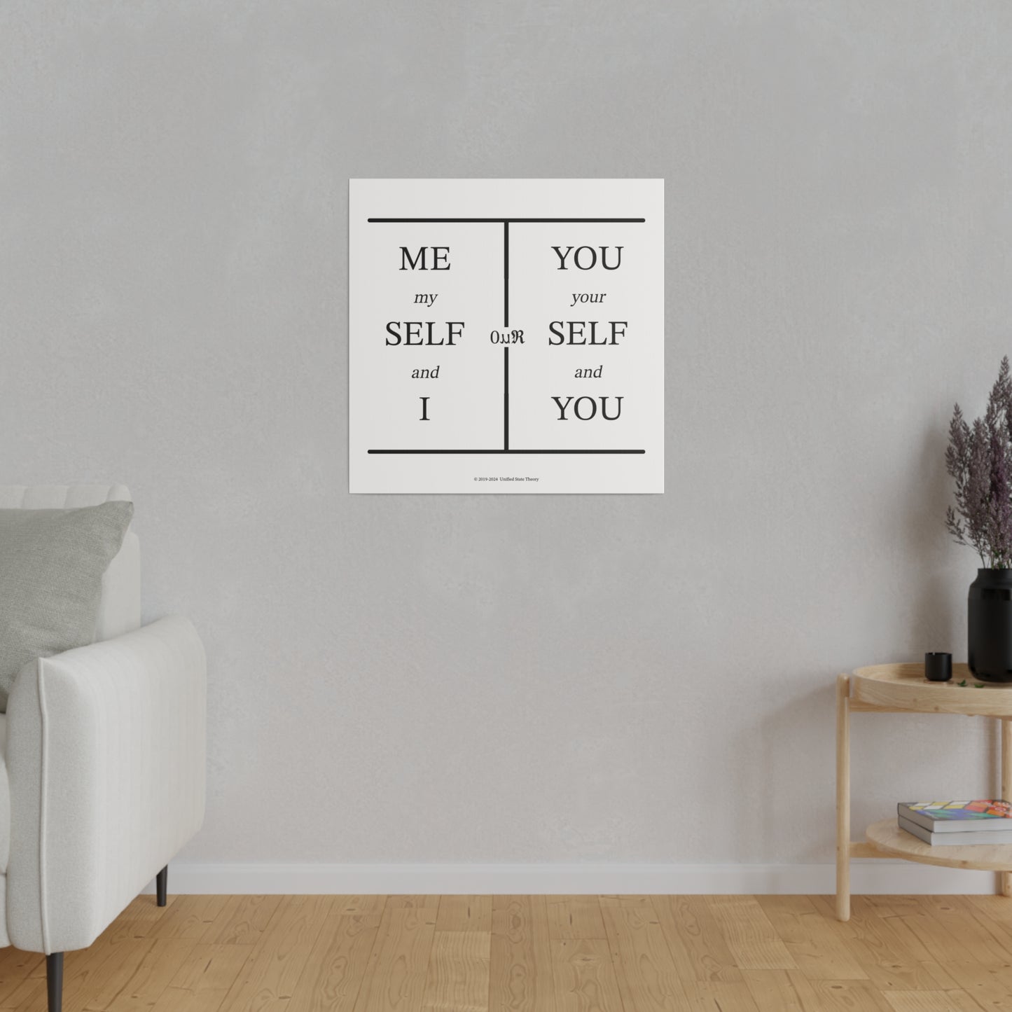 Self-Our-Self (Matte Canvas)