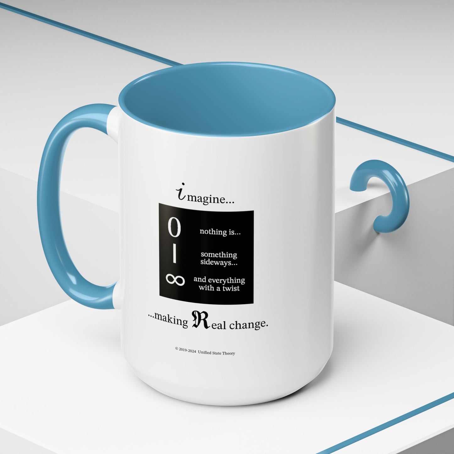 Sideways Twist (Accent Coffee Mug)