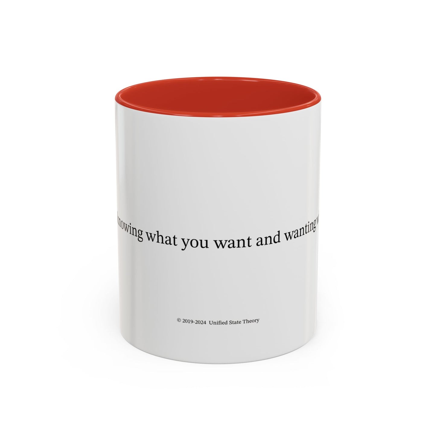 Happiness is... (Accent Coffee Mug)