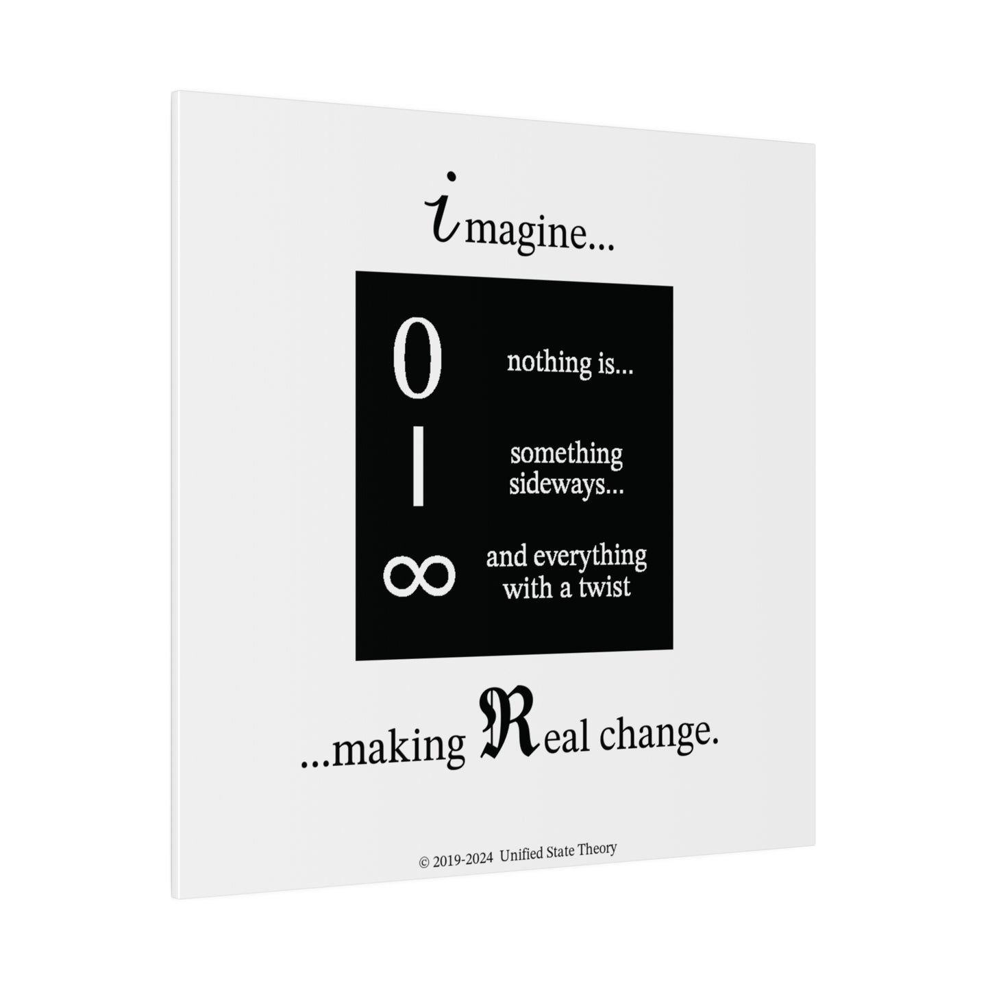 Sideways Twist (Matte Canvas)