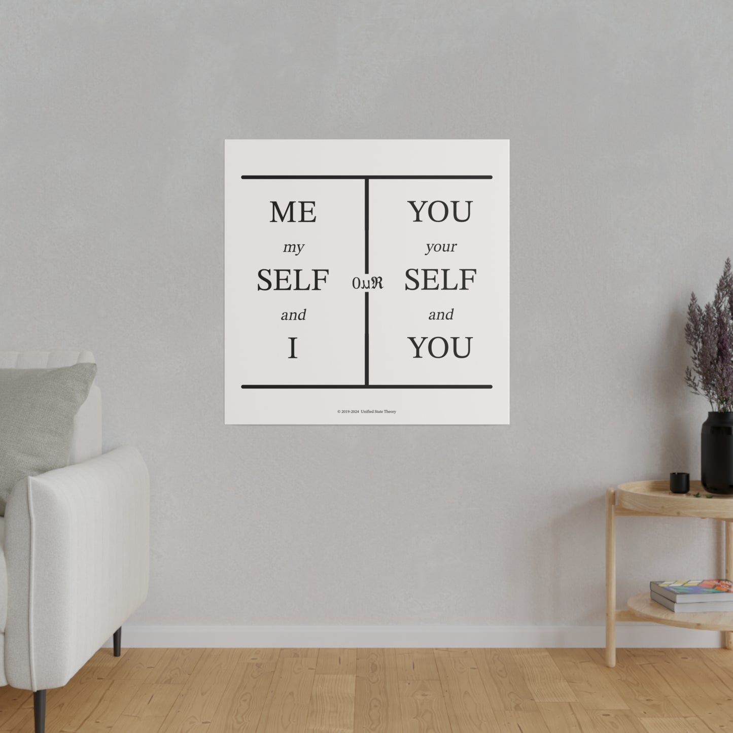 Self-Our-Self (Matte Canvas)