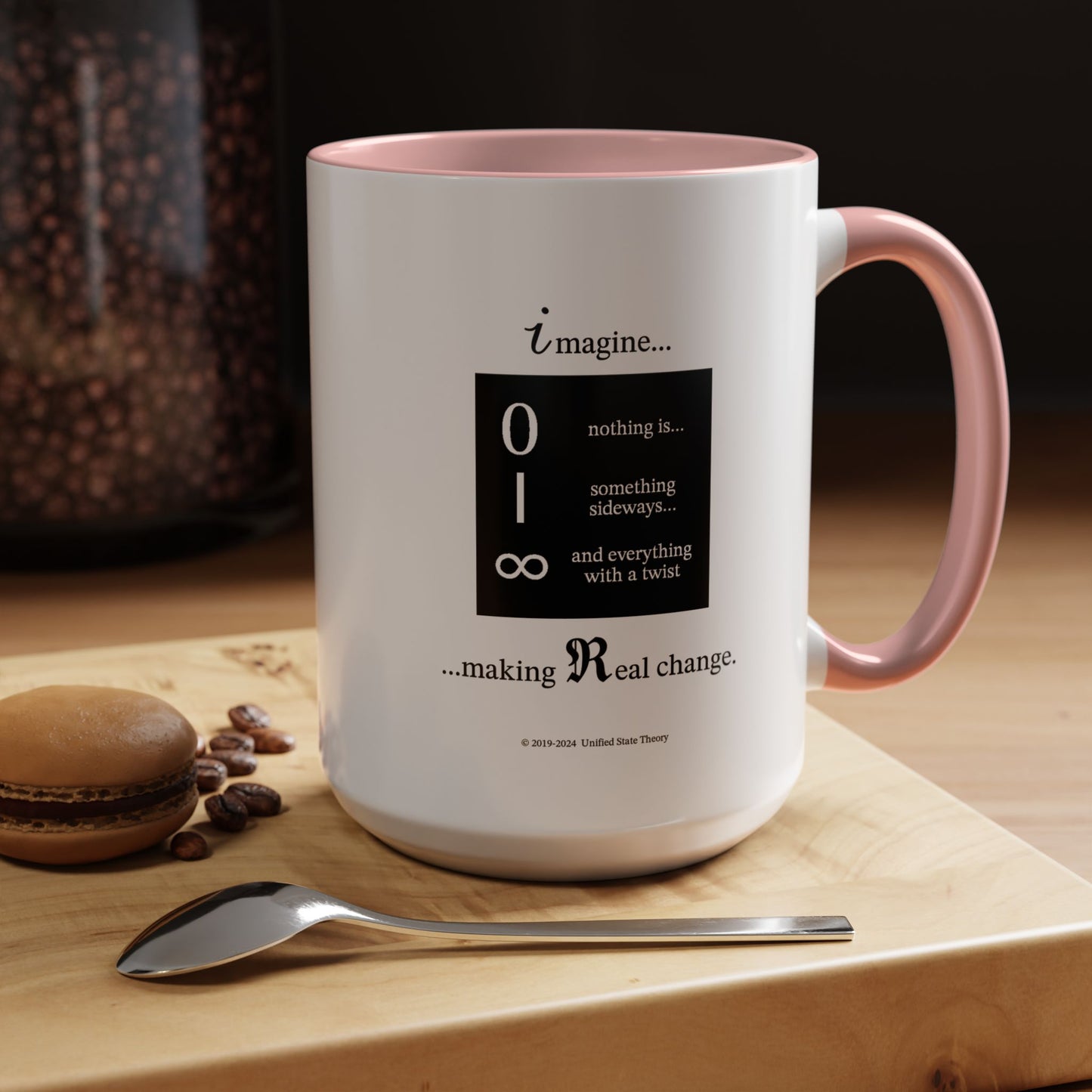 Sideways Twist (Accent Coffee Mug)