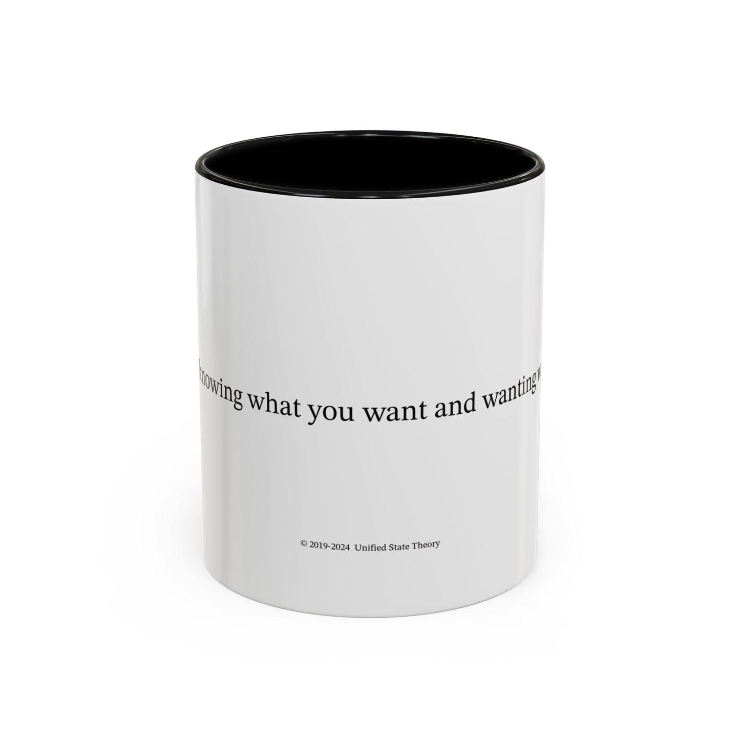 Happiness is... (Accent Coffee Mug)