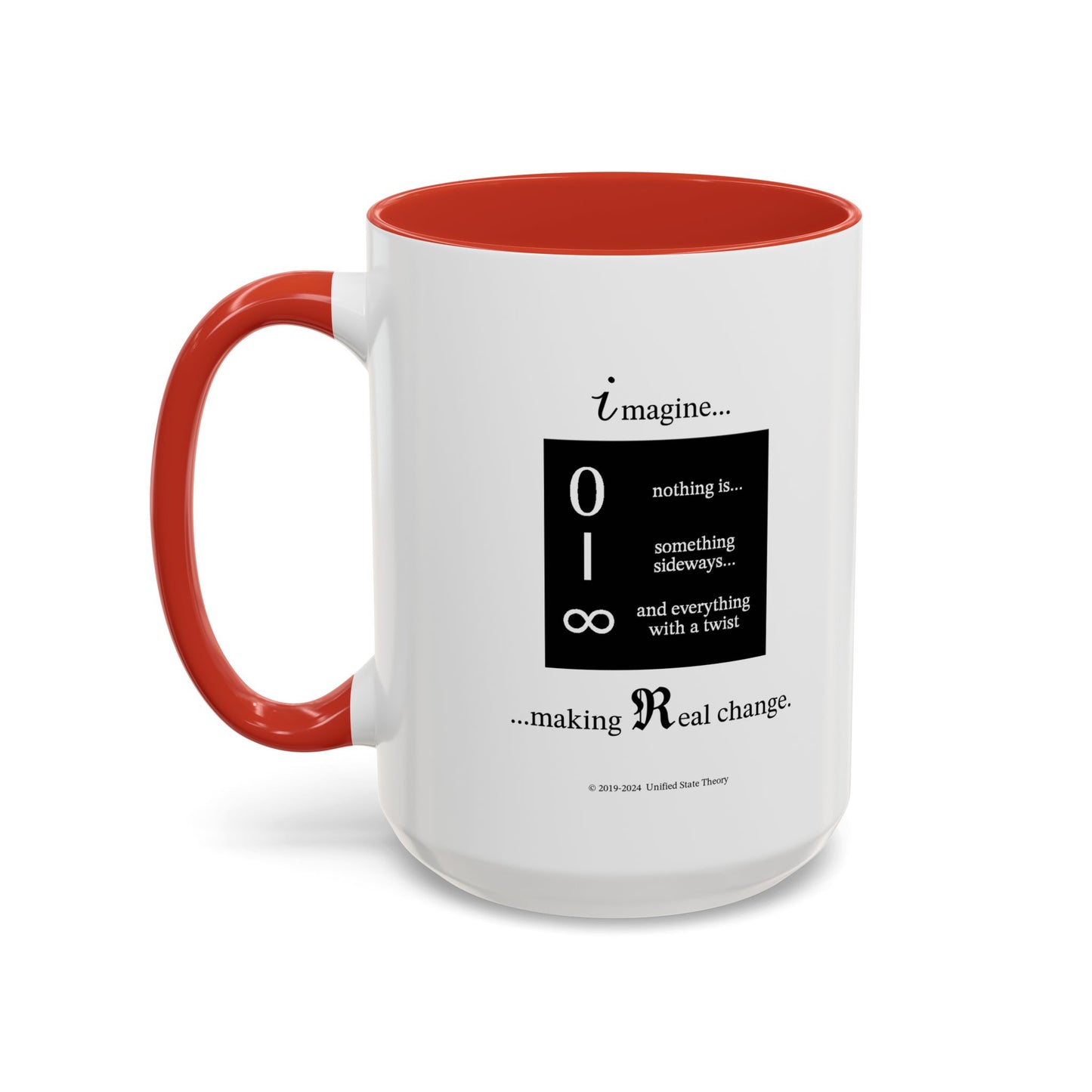 Sideways Twist (Accent Coffee Mug)