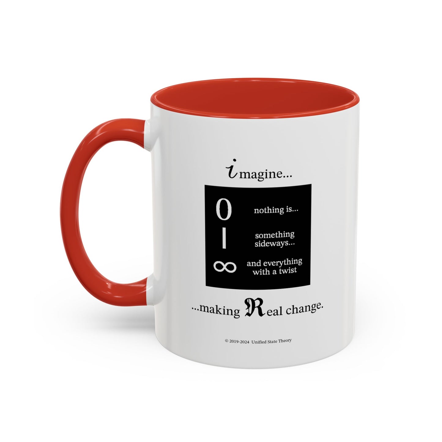 Sideways Twist (Accent Coffee Mug)