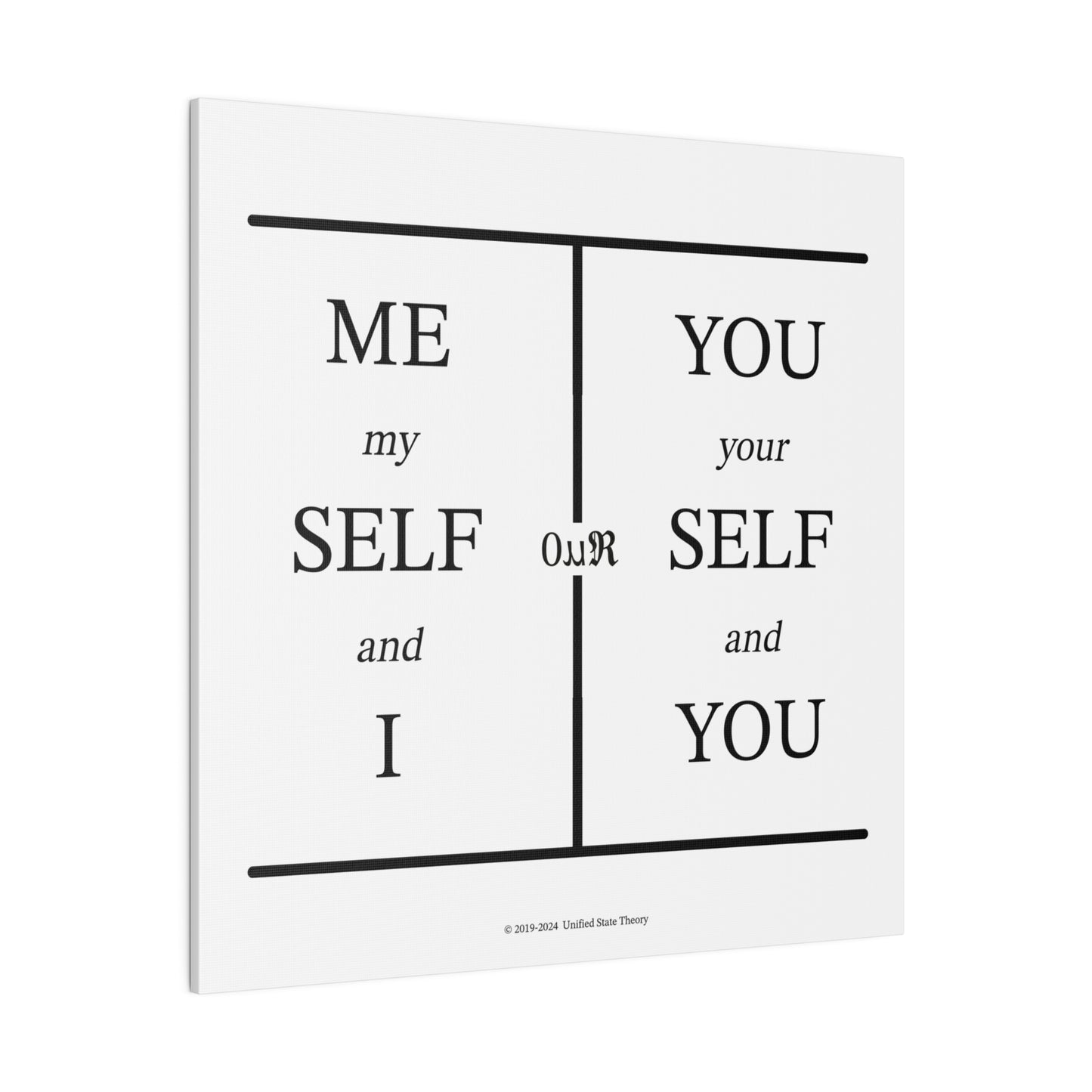 Self-Our-Self (Matte Canvas)