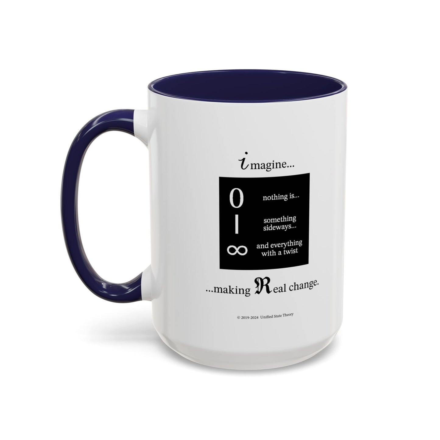 Sideways Twist (Accent Coffee Mug)