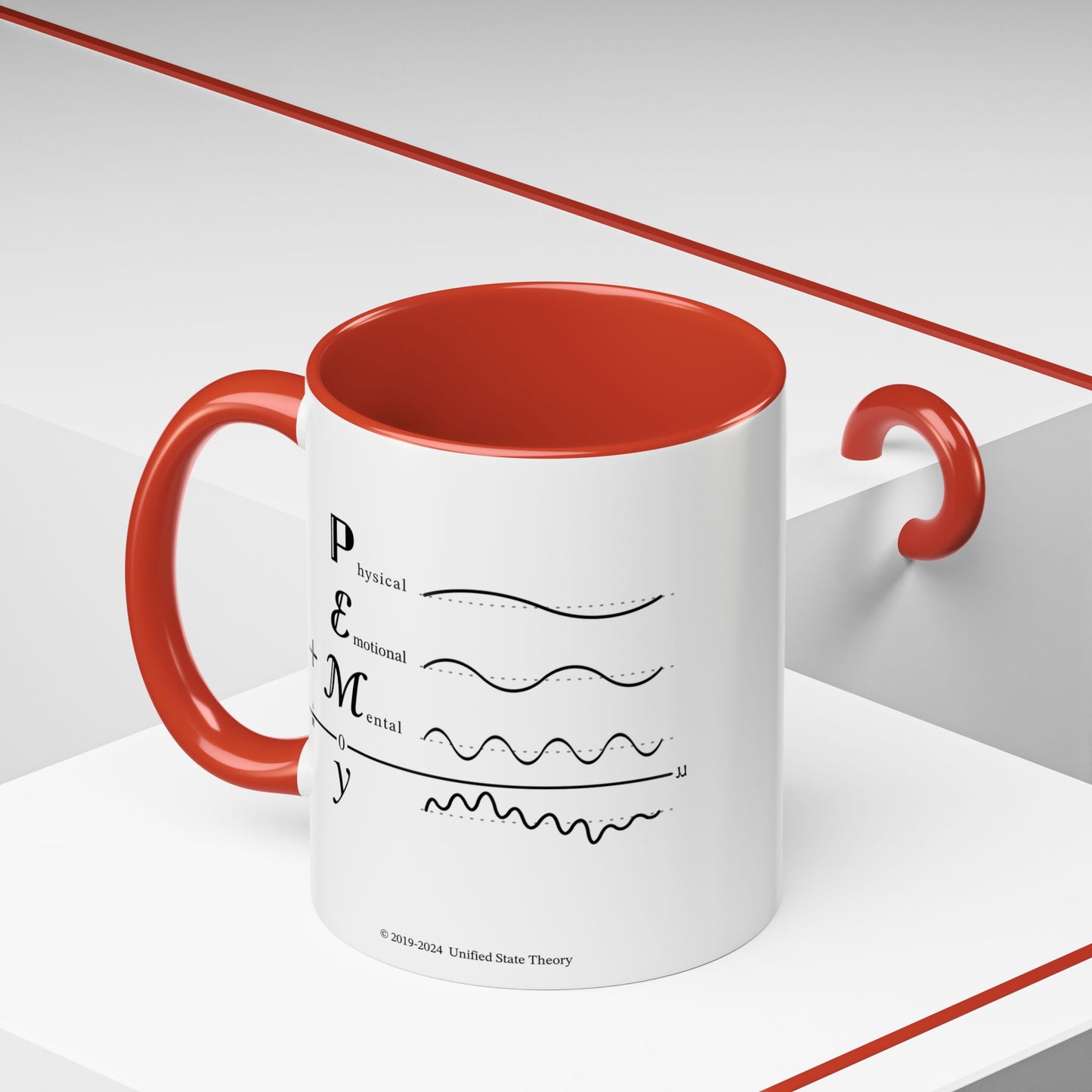 Thread Form (Accent Coffee Mug)