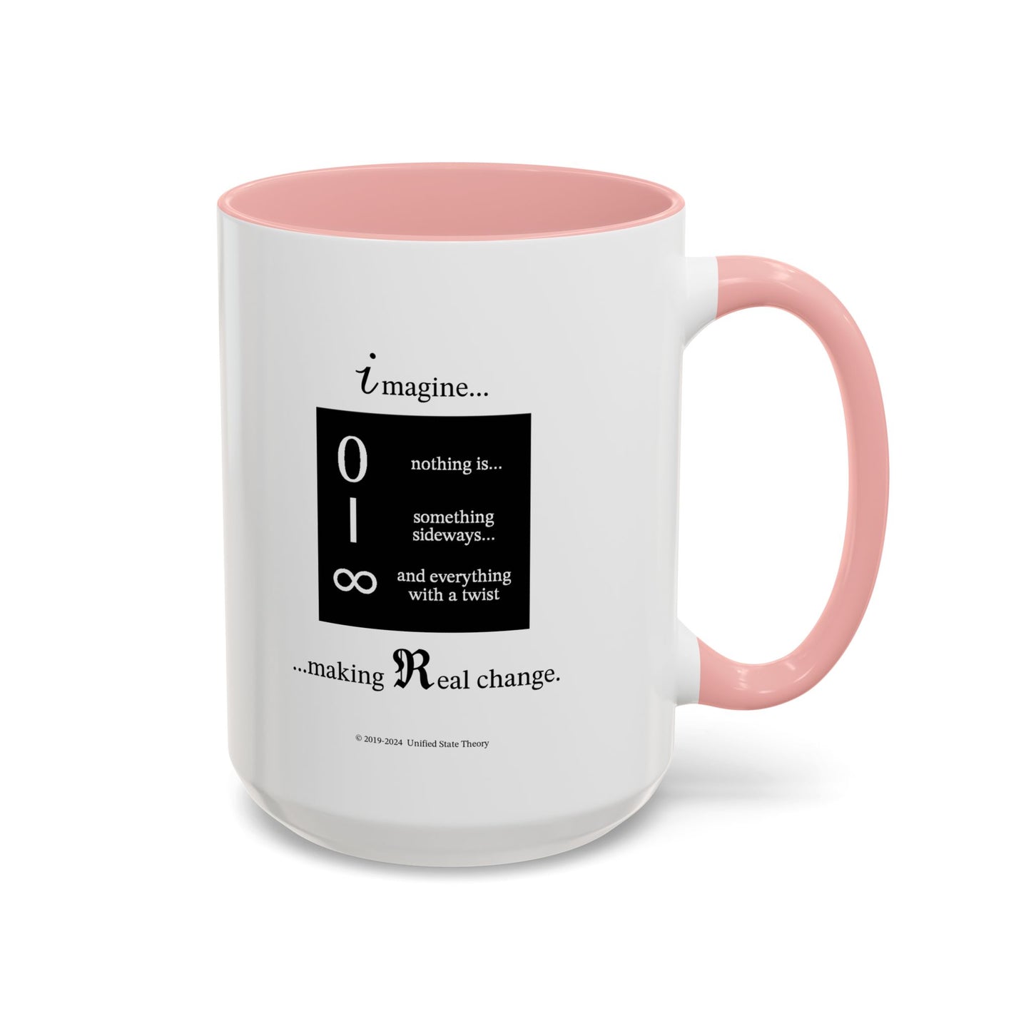 Sideways Twist (Accent Coffee Mug)