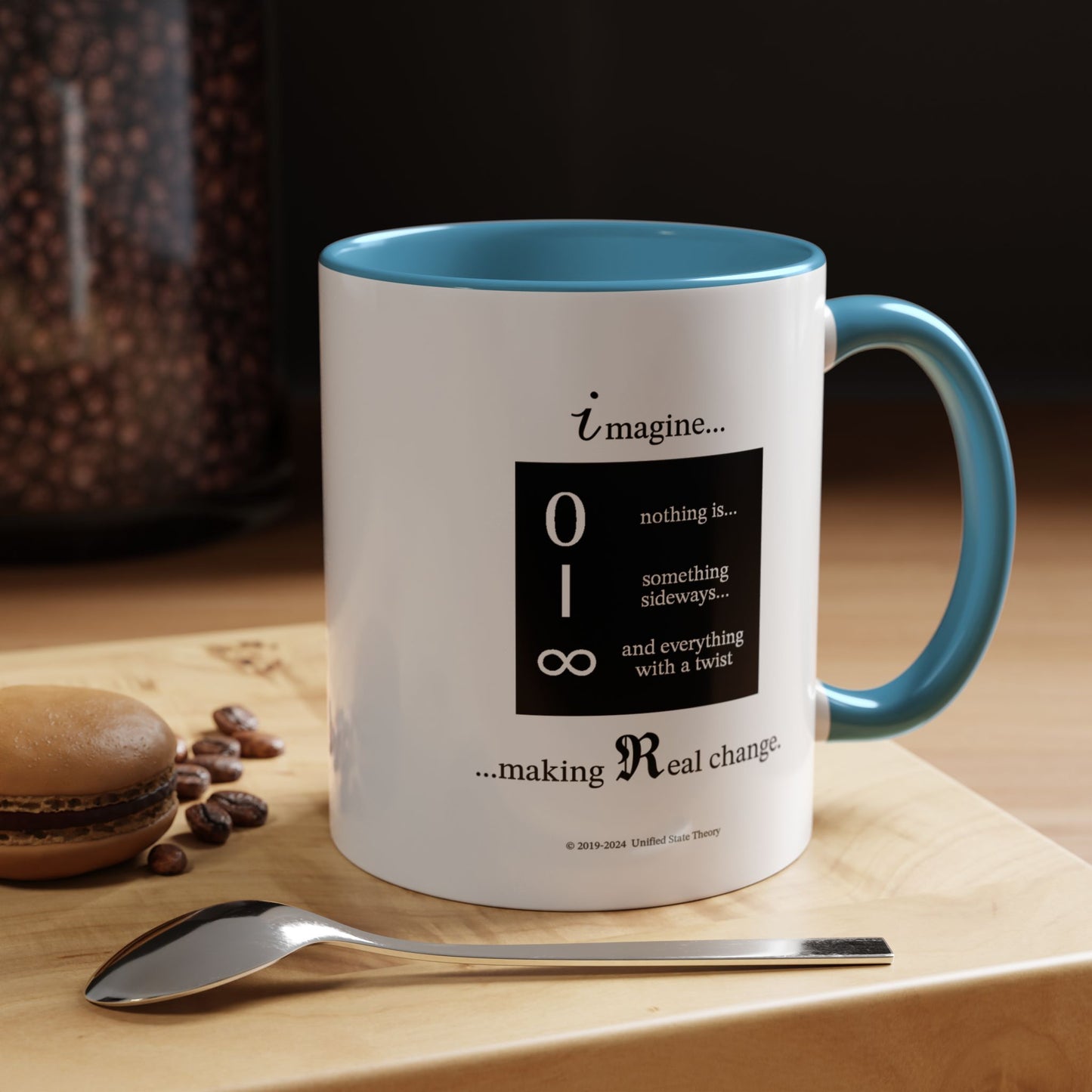 Sideways Twist (Accent Coffee Mug)