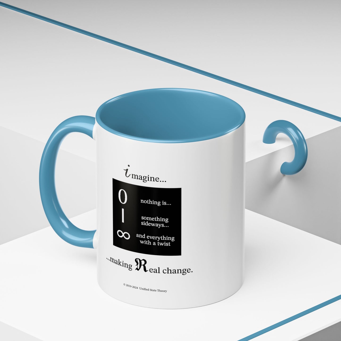 Sideways Twist (Accent Coffee Mug)