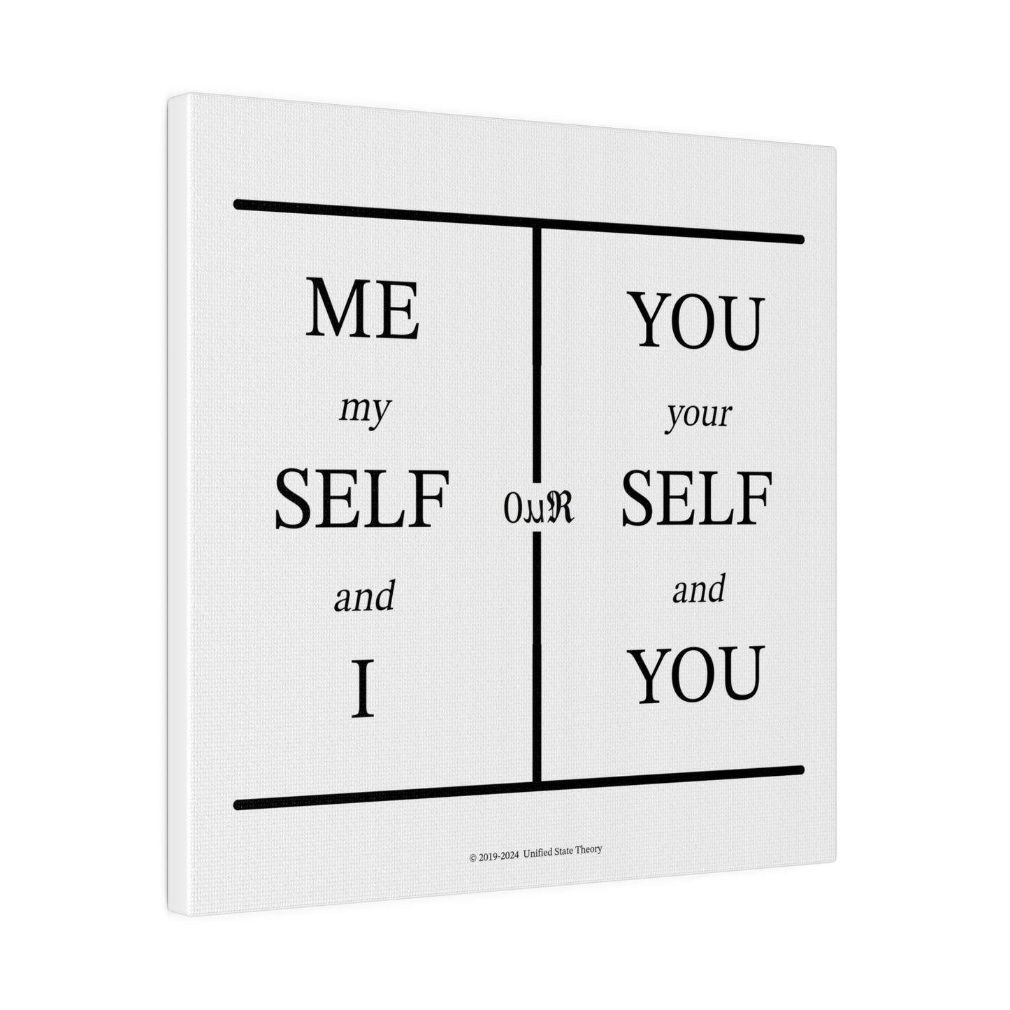 Self-Our-Self (Matte Canvas)