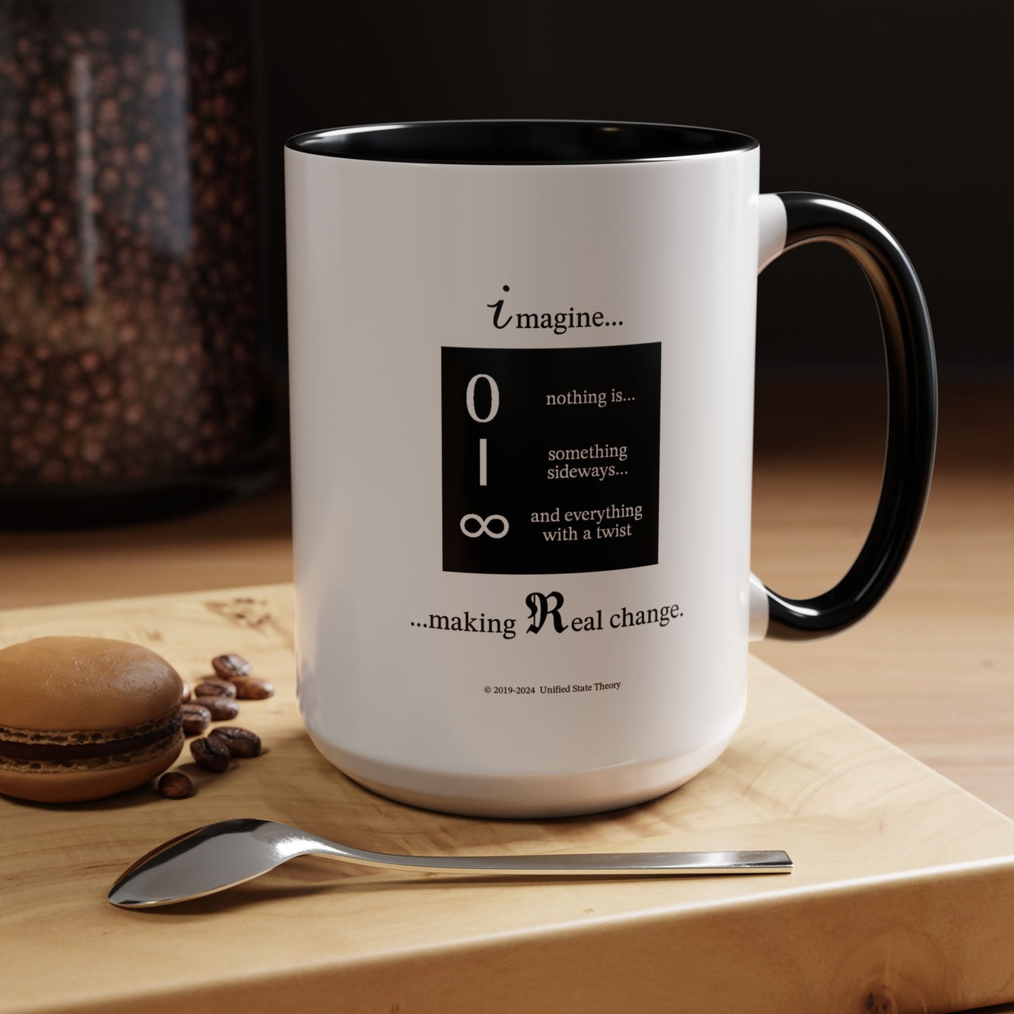 Sideways Twist (Accent Coffee Mug)