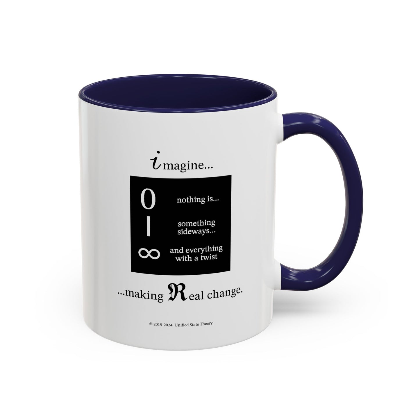 Sideways Twist (Accent Coffee Mug)