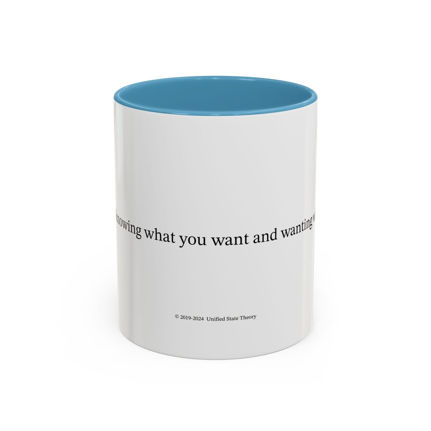 Happiness is... (Accent Coffee Mug)