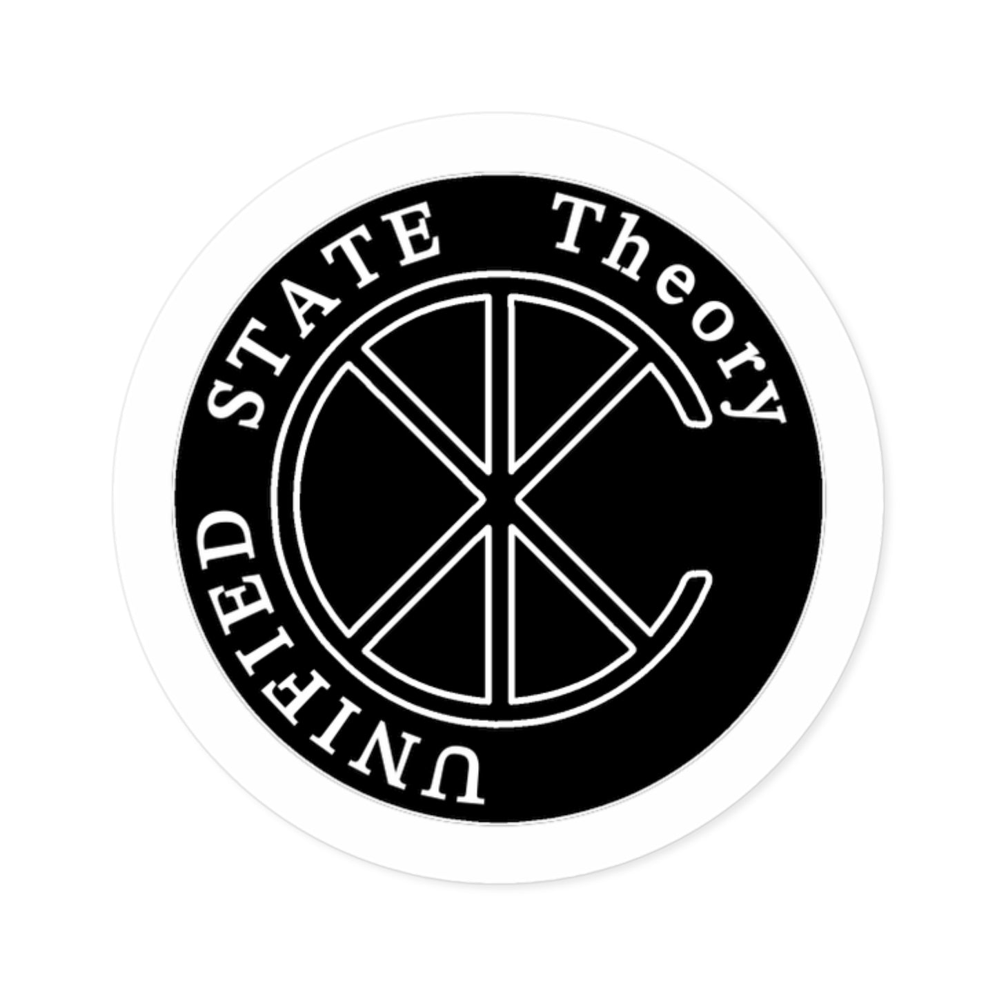 Unified State Theory (Round Sticker)