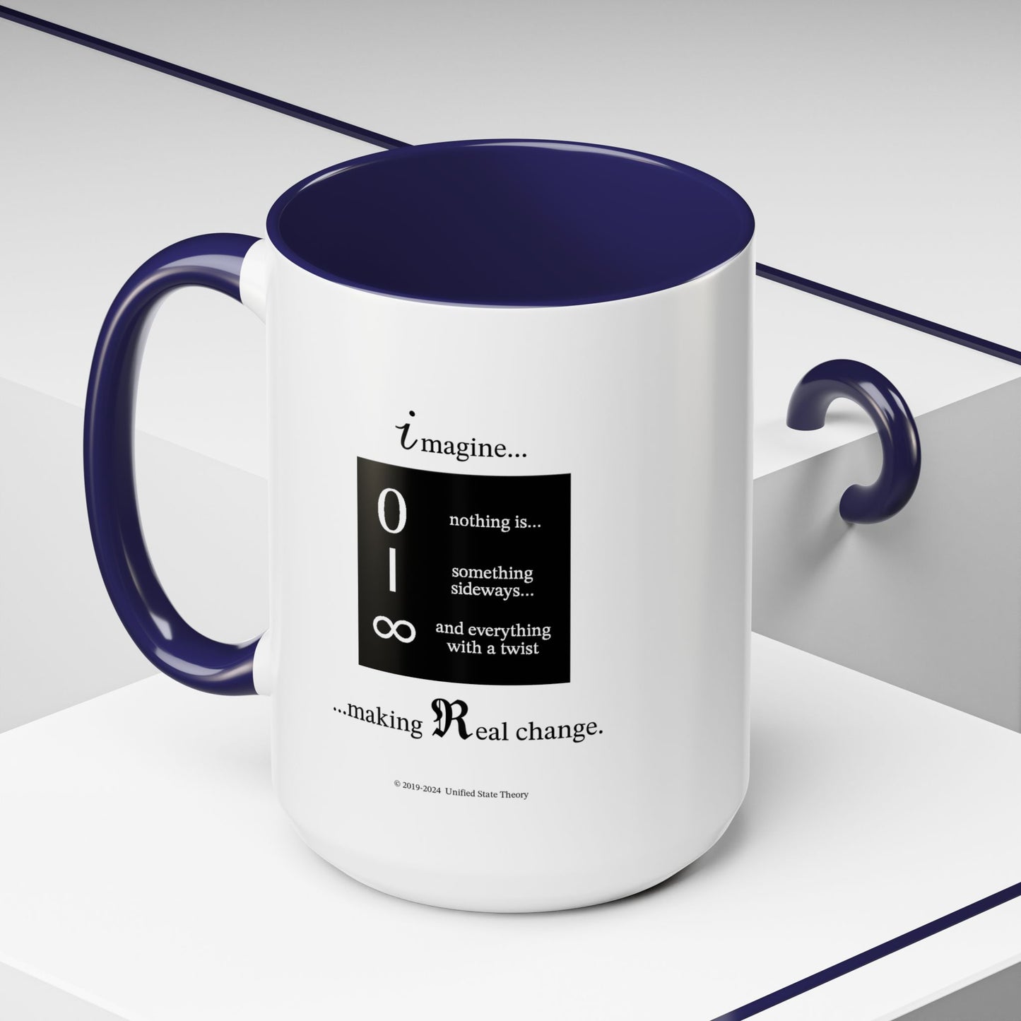 Sideways Twist (Accent Coffee Mug)