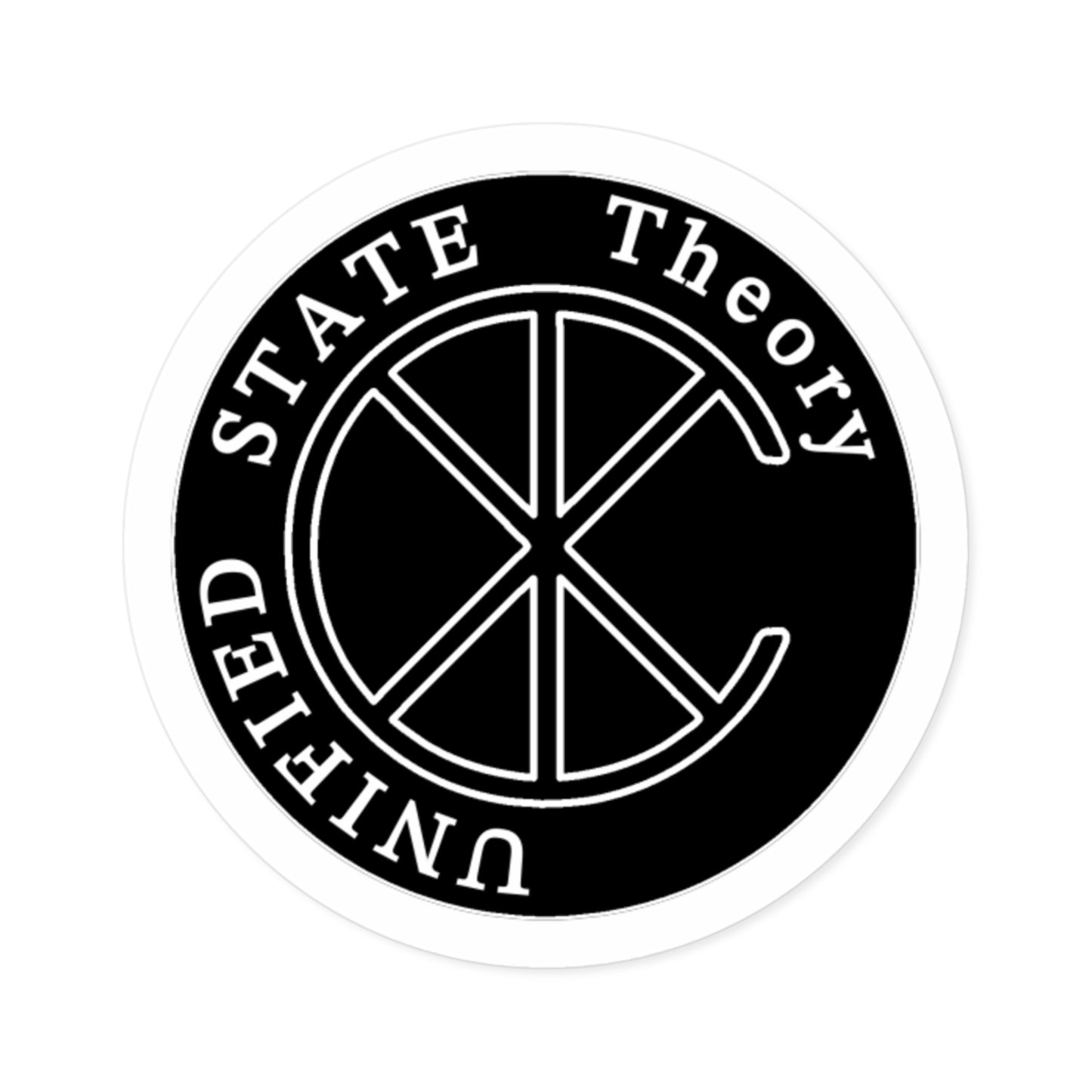 Unified State Theory (Round Sticker)