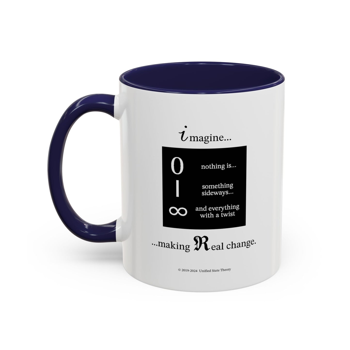 Sideways Twist (Accent Coffee Mug)