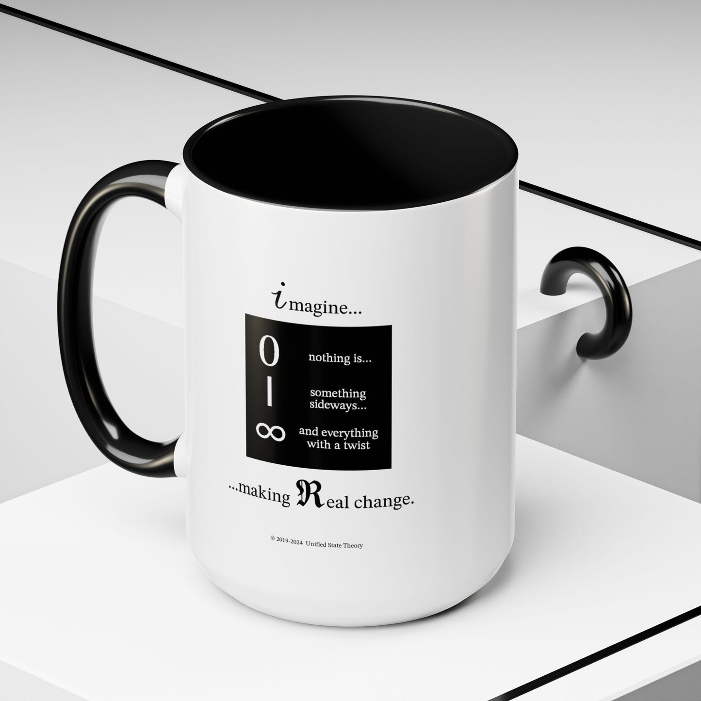 Sideways Twist (Accent Coffee Mug)
