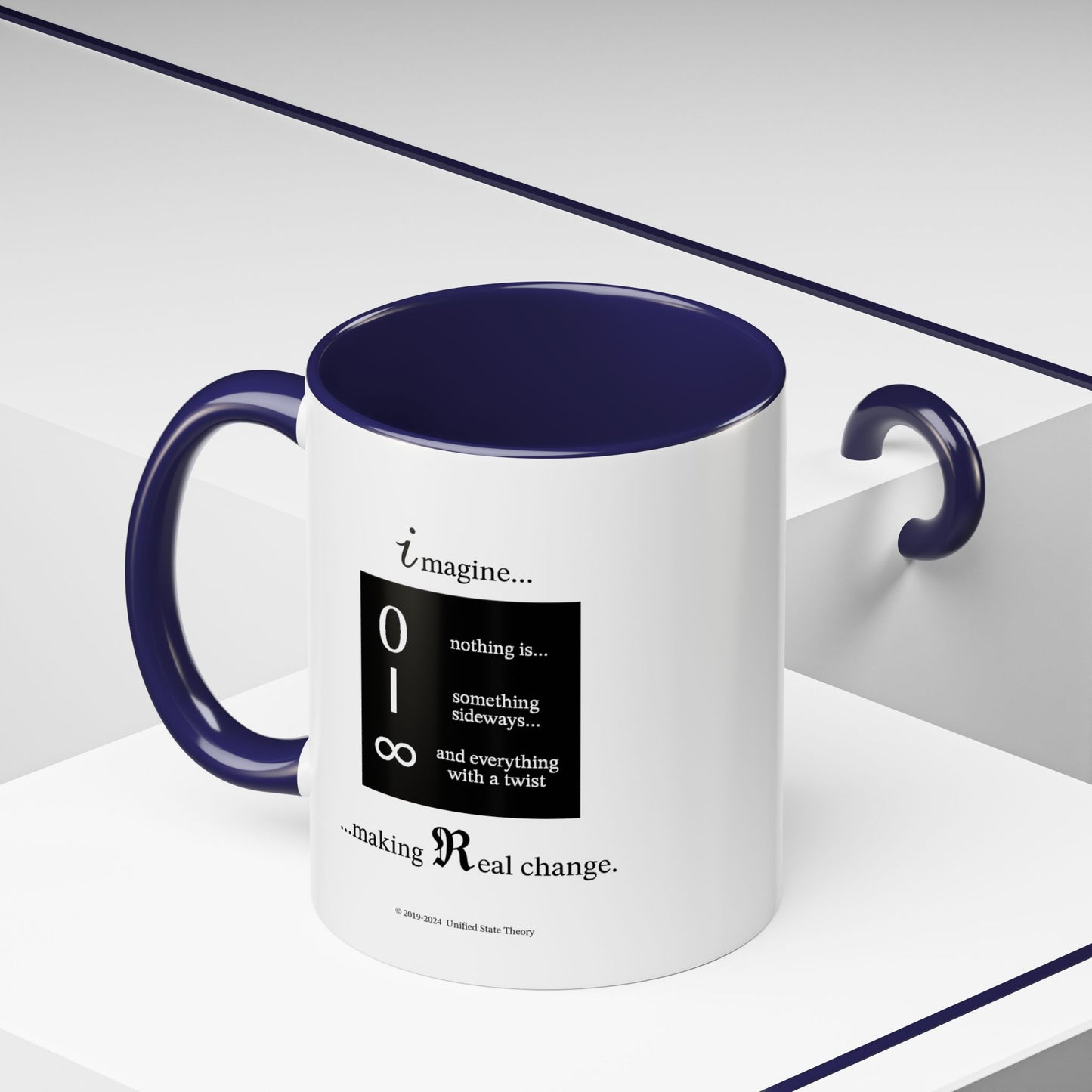 Sideways Twist (Accent Coffee Mug)