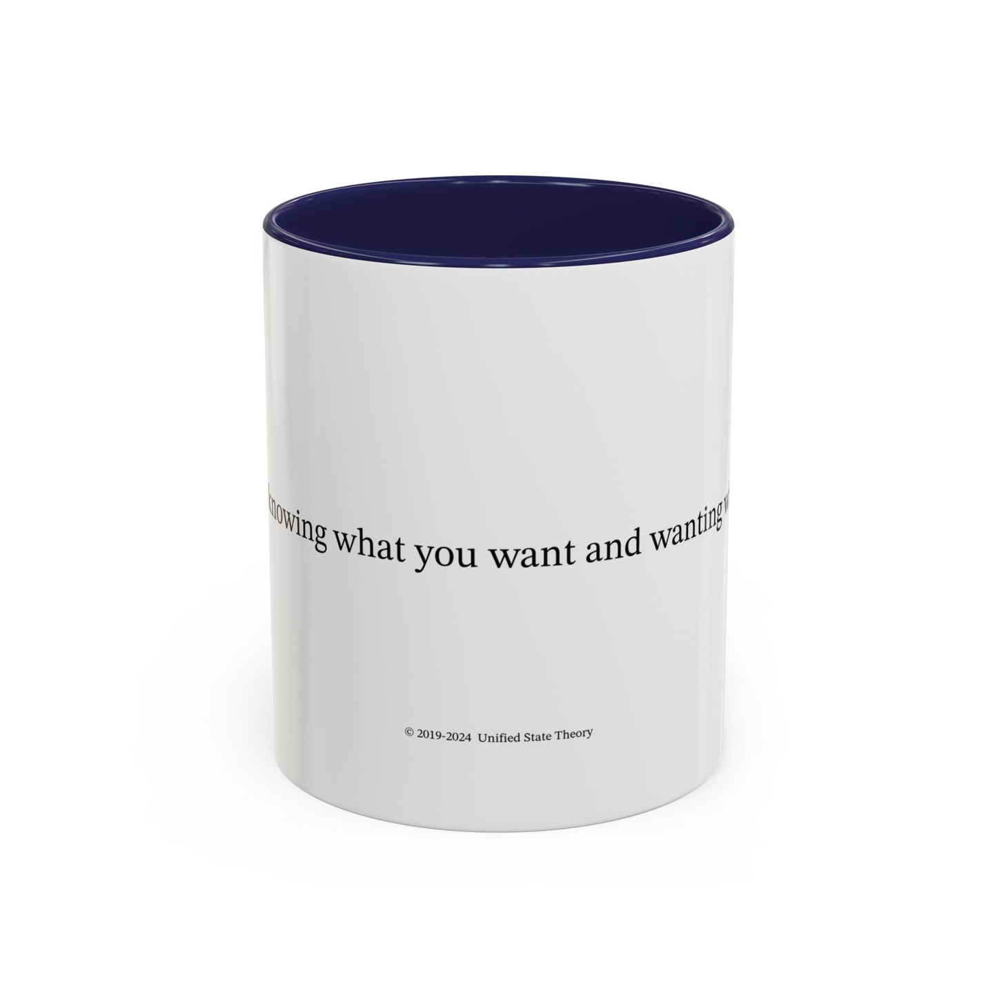 Happiness is... (Accent Coffee Mug)