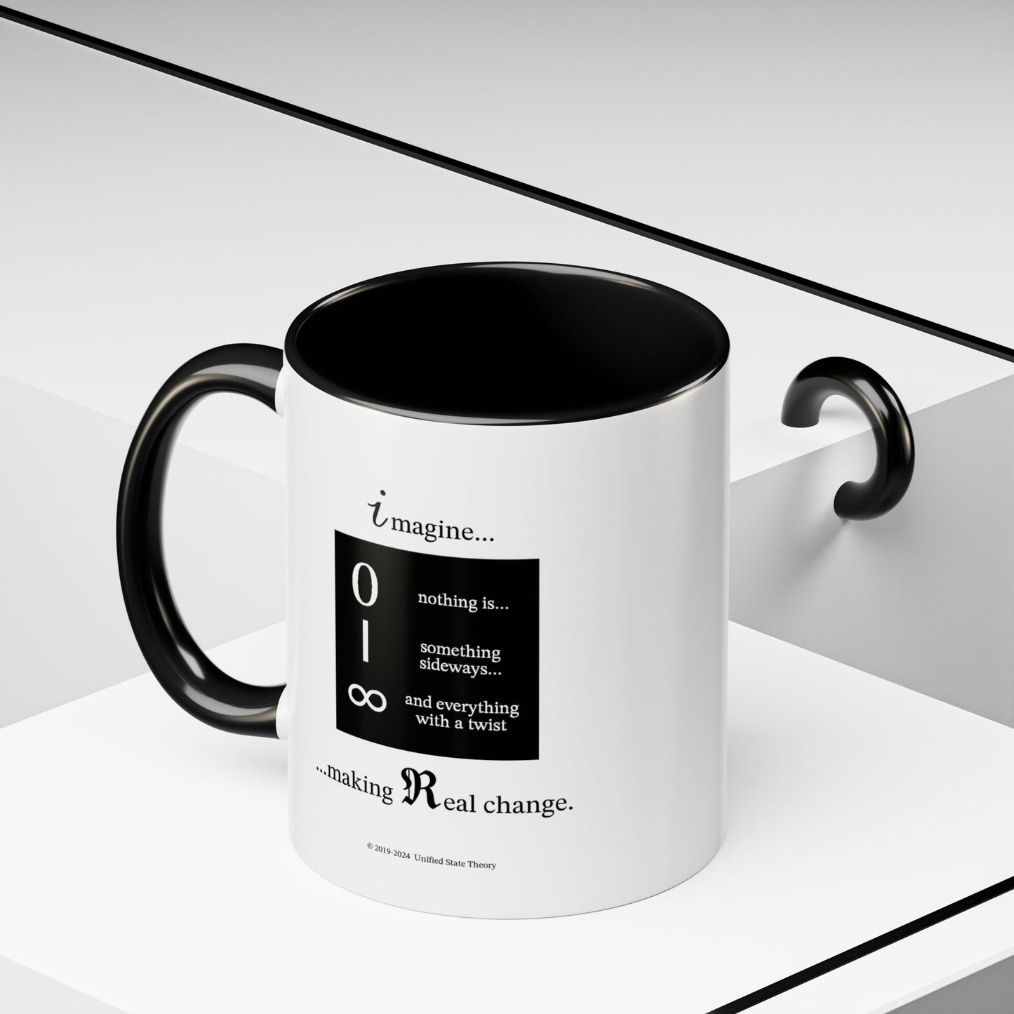 Sideways Twist (Accent Coffee Mug)