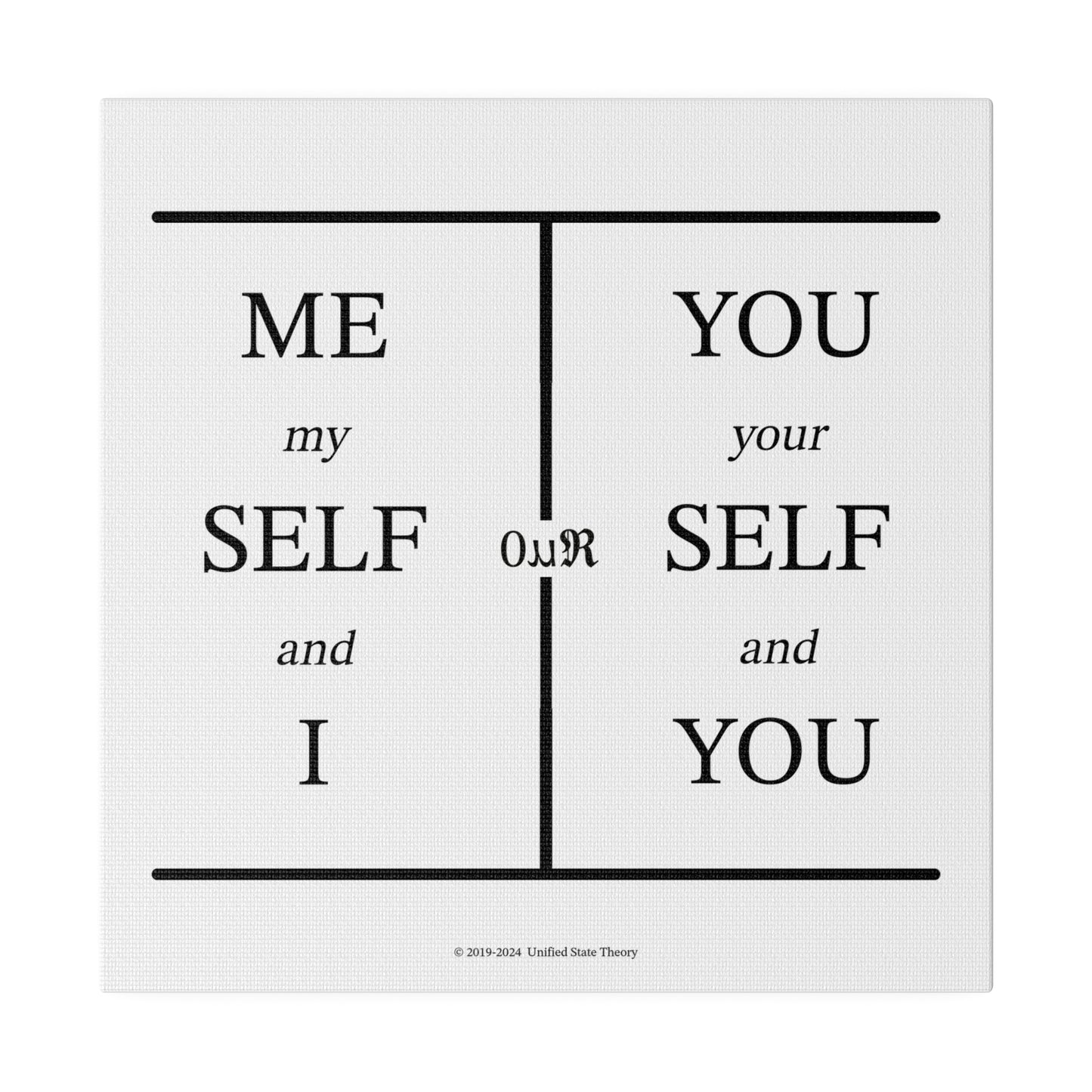 Self-Our-Self (Matte Canvas)