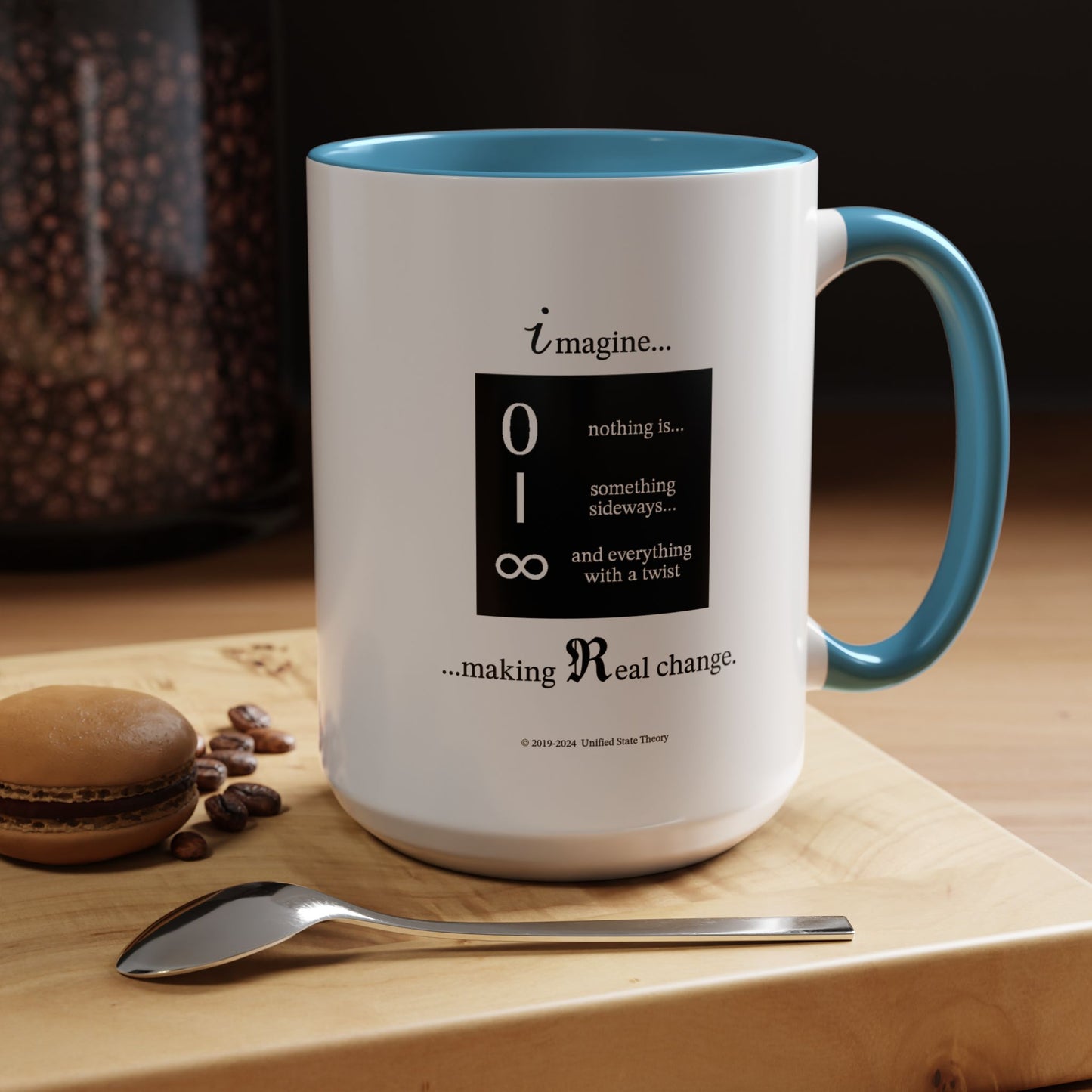 Sideways Twist (Accent Coffee Mug)