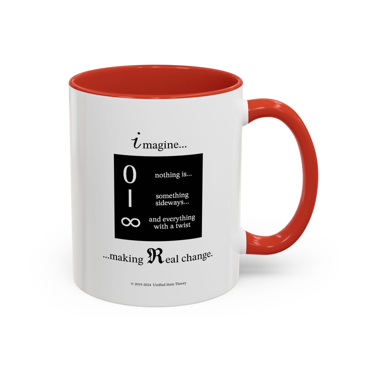 Sideways Twist (Accent Coffee Mug)