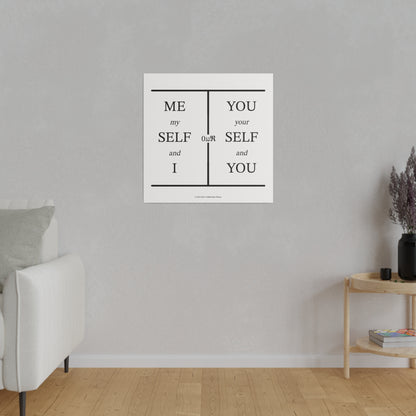 Self-Our-Self (Matte Canvas)