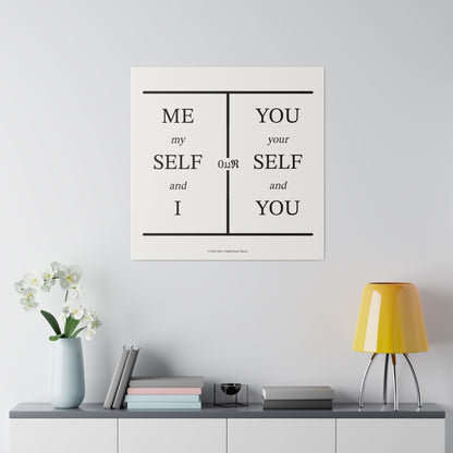 Self-Our-Self (Matte Canvas)