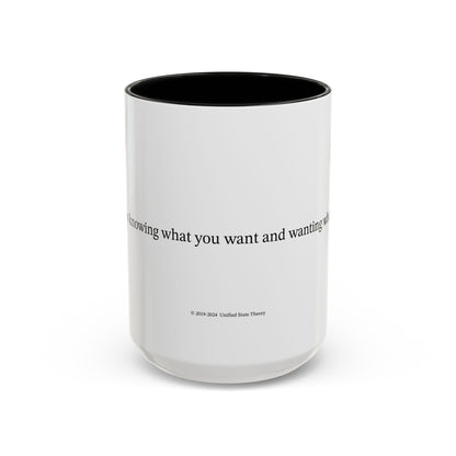 Happiness is... (Accent Coffee Mug)