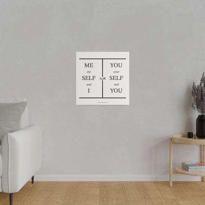 Self-Our-Self (Matte Canvas)
