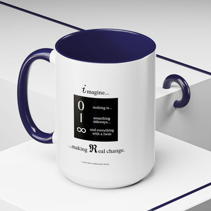 Sideways Twist (Accent Coffee Mug)