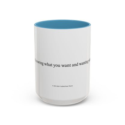 Happiness is... (Accent Coffee Mug)